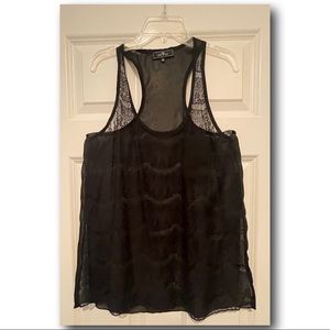 Sheer Lace Tank Top